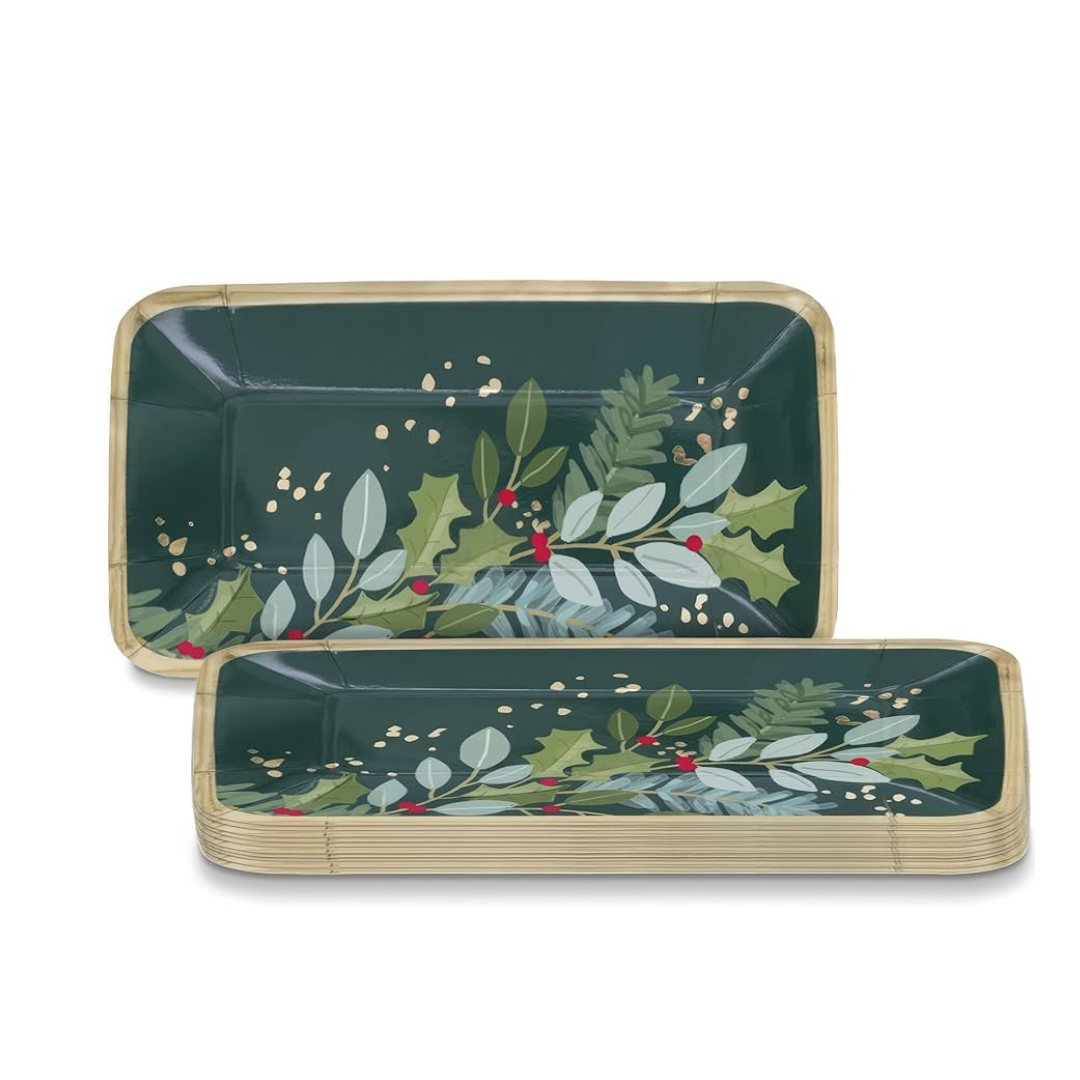 Holly Days Appetizer Plate
