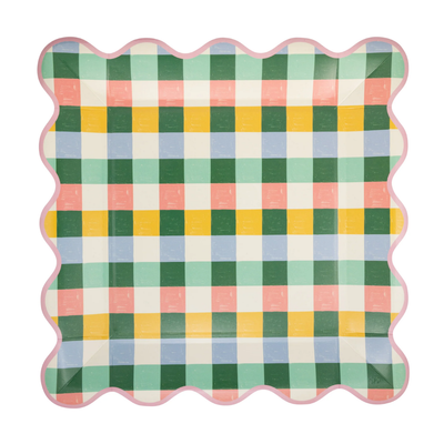 Hopscotch Gingham 10" Plate
