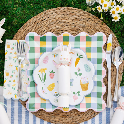 Hopscotch Gingham 10" Plate