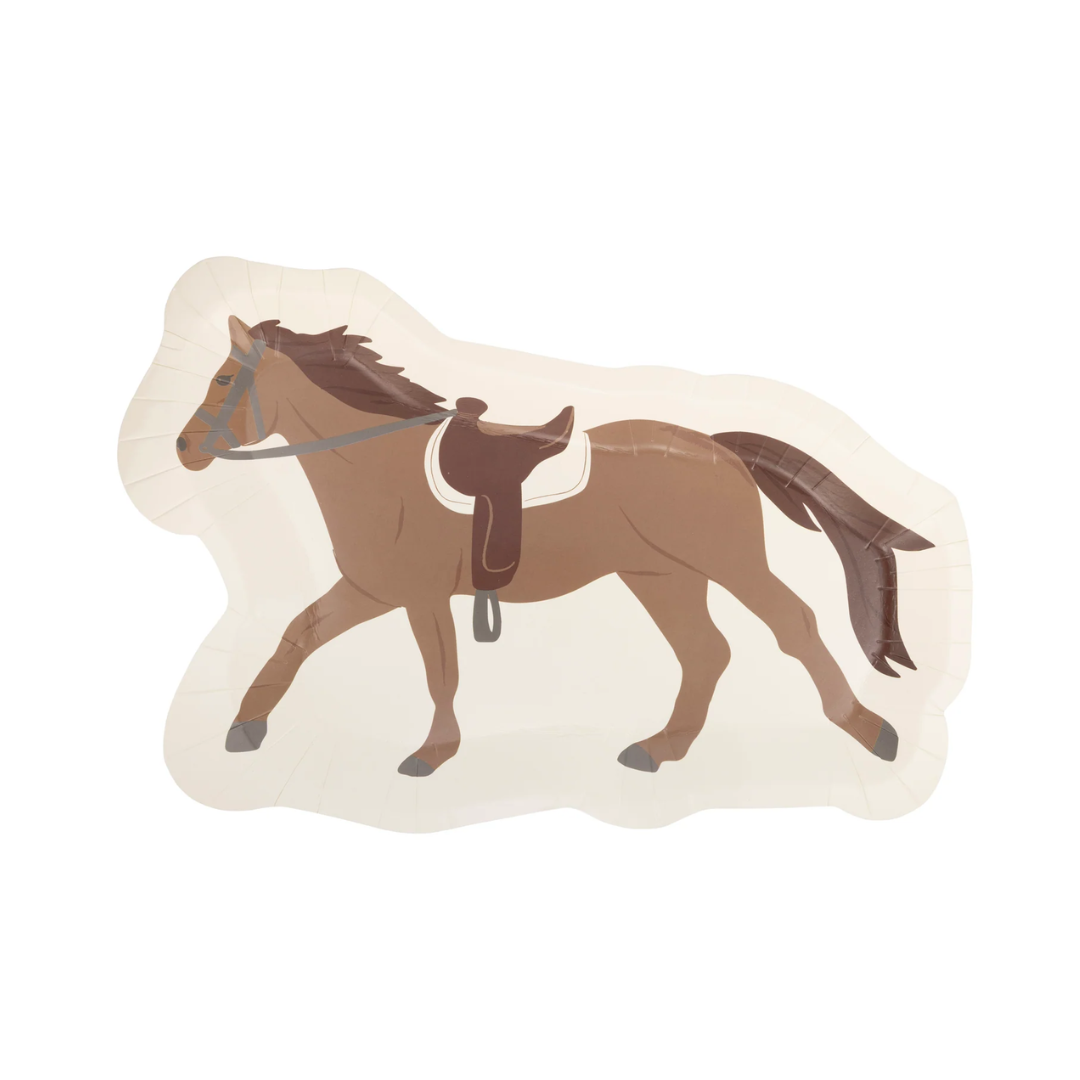 Horse Paper Plate