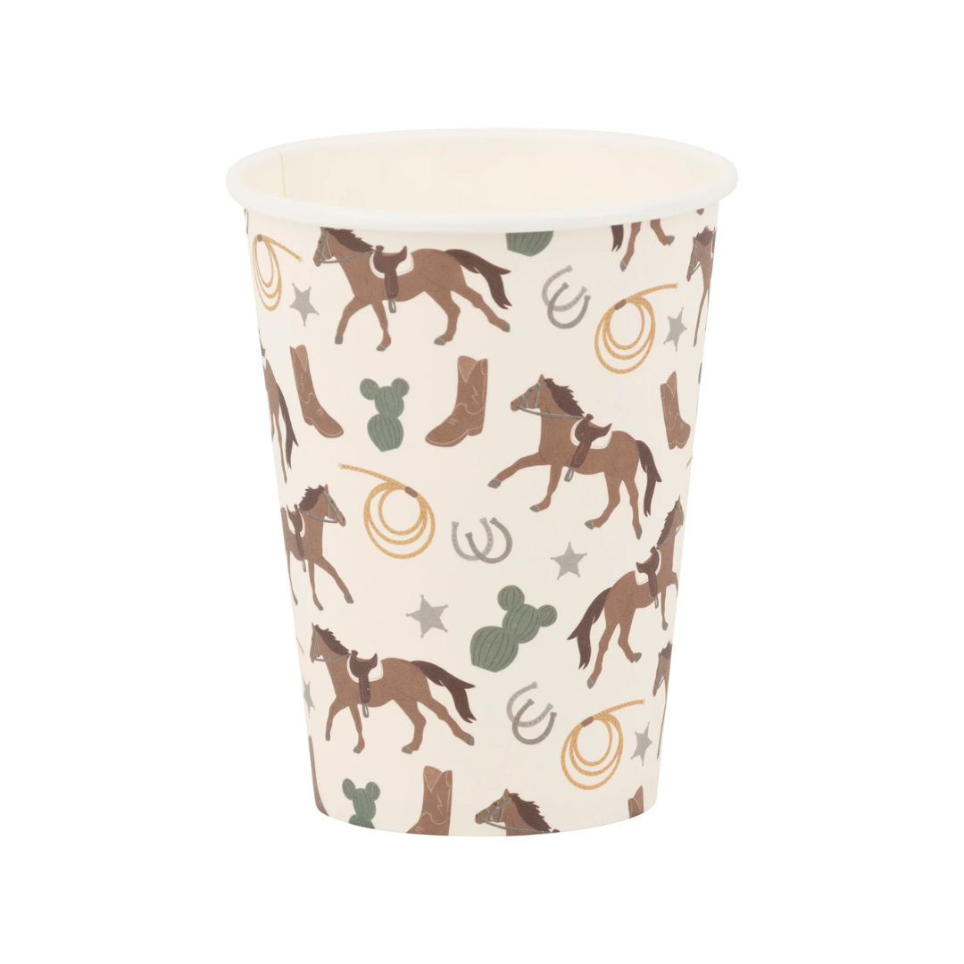 Howdy Paper Party Cups
