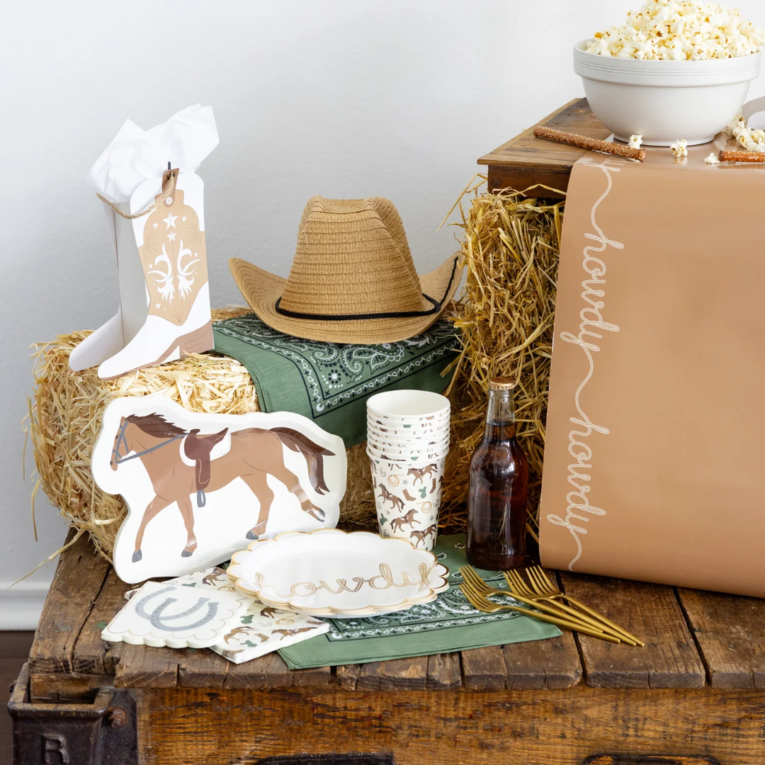 Howdy Paper Party Cups