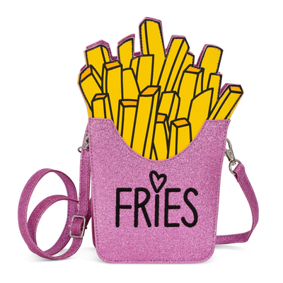 I Heart Fries Crossbody Bag