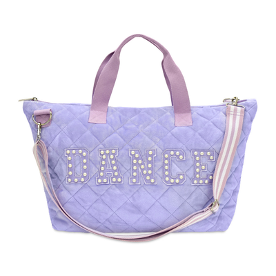 Love to Dance Quilted Overnight Bag