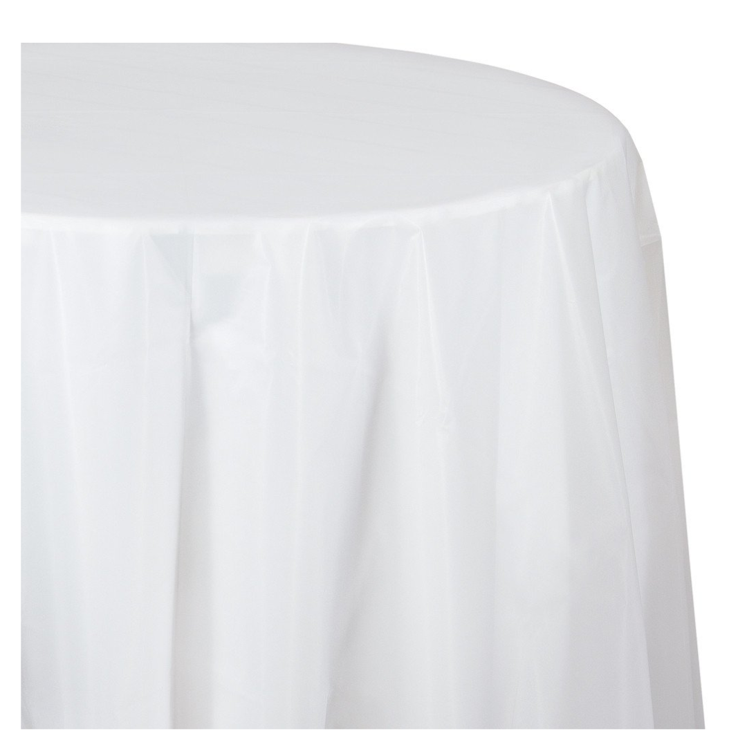 Mantel Circular Blanco