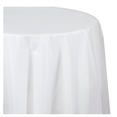 Mantel Circular Blanco