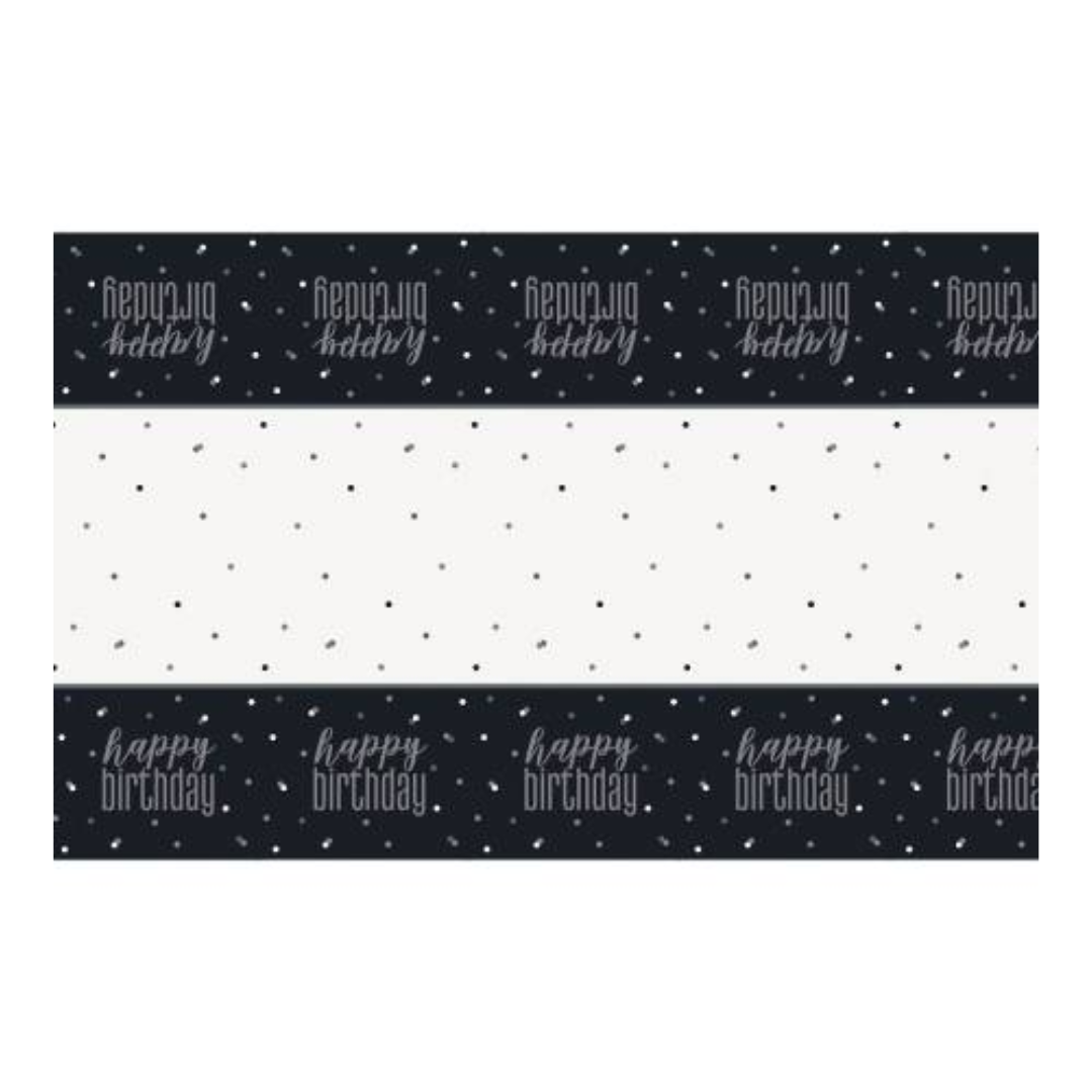 Mantel Rectángular Black & Silver