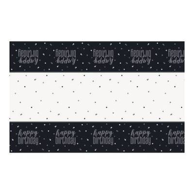 Mantel Rectángular Black & Silver