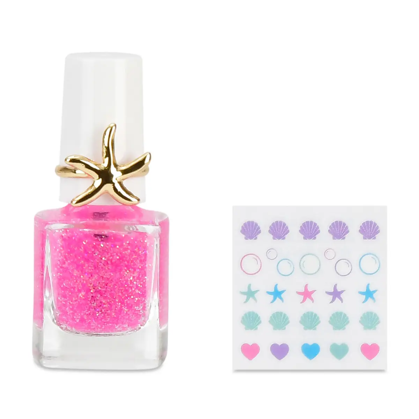 Mermaid Vibes Nail Polish Ring Set