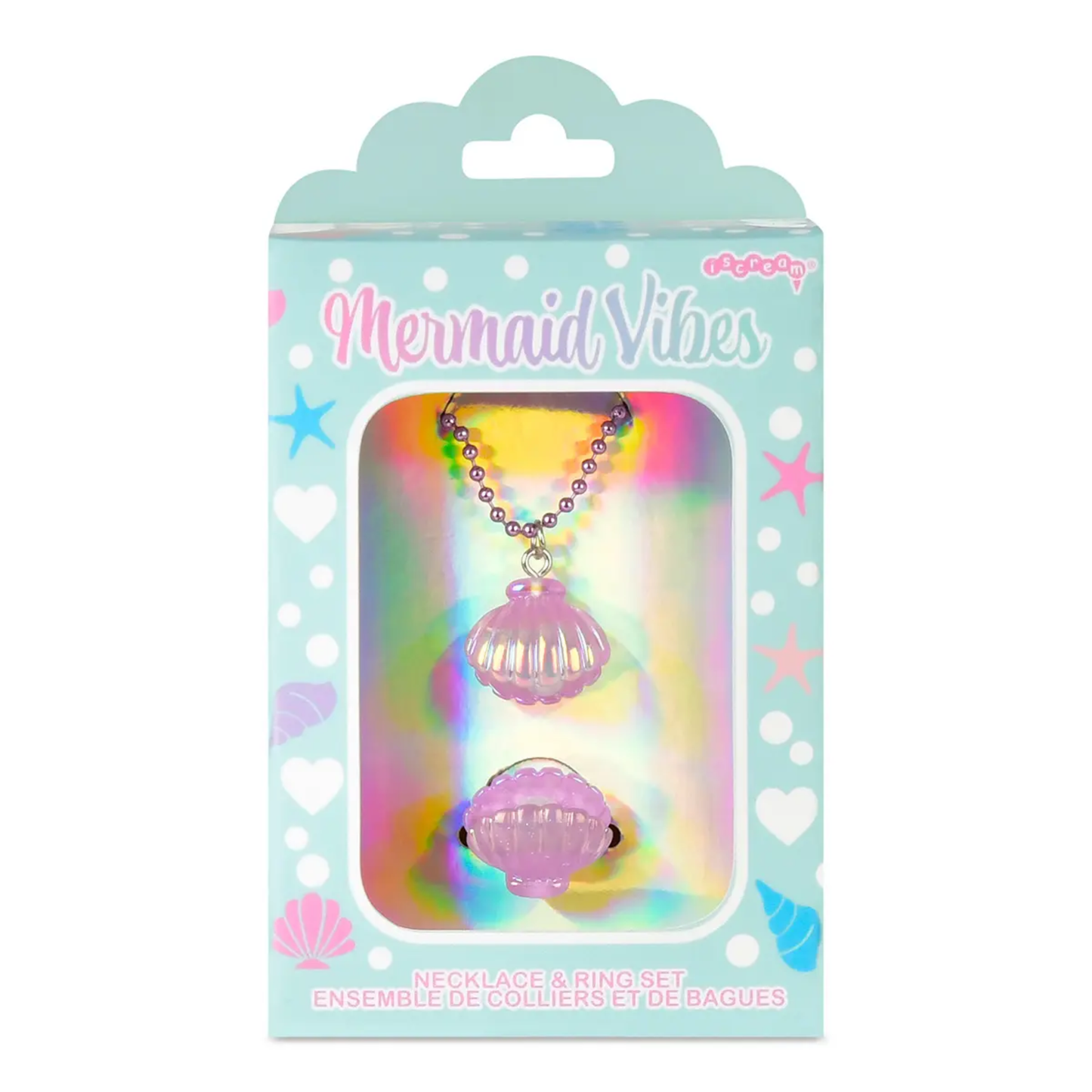 Mermaid Vibes Necklace & Ring Set