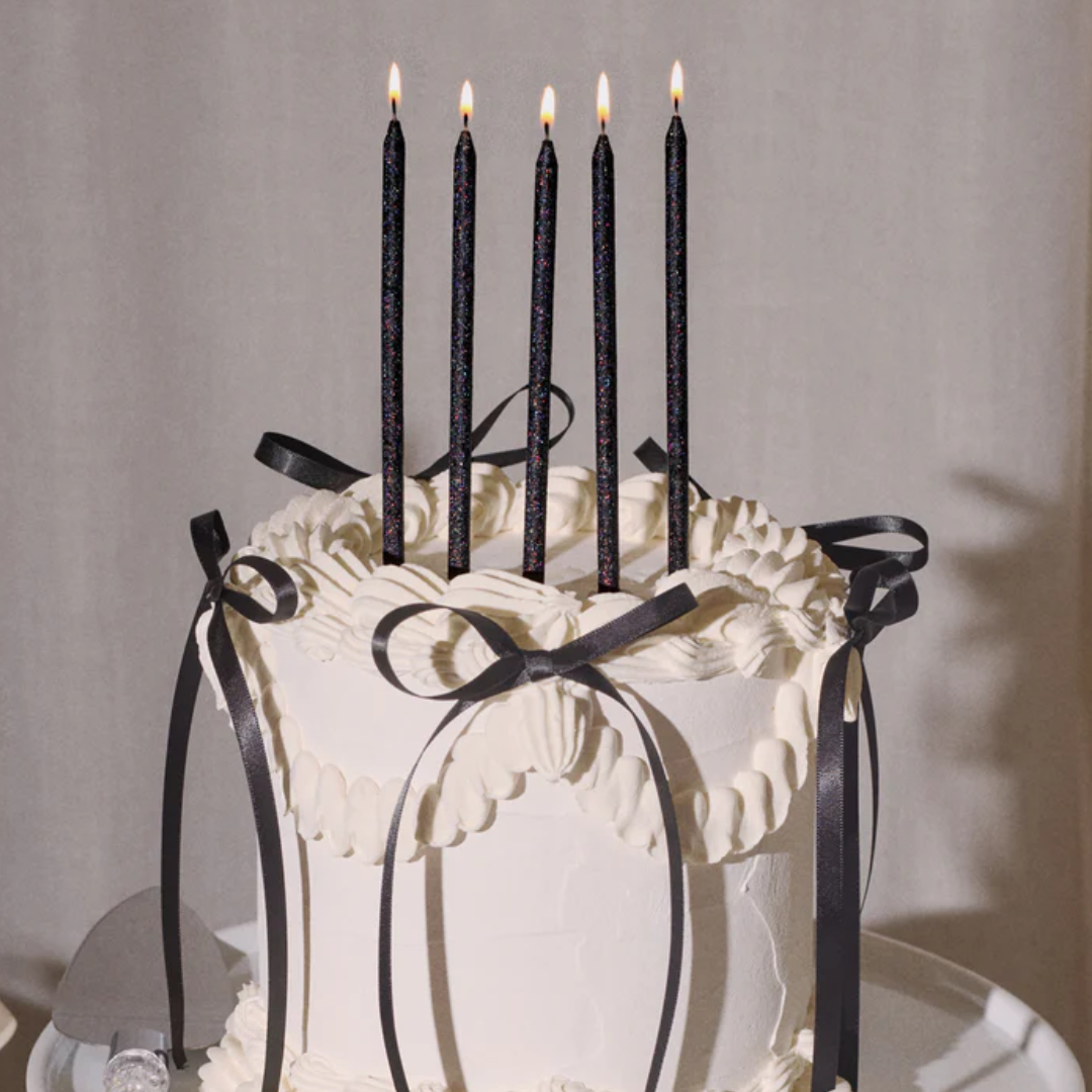Midnight Sparkle Candles