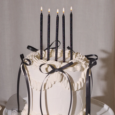 Midnight Sparkle Candles