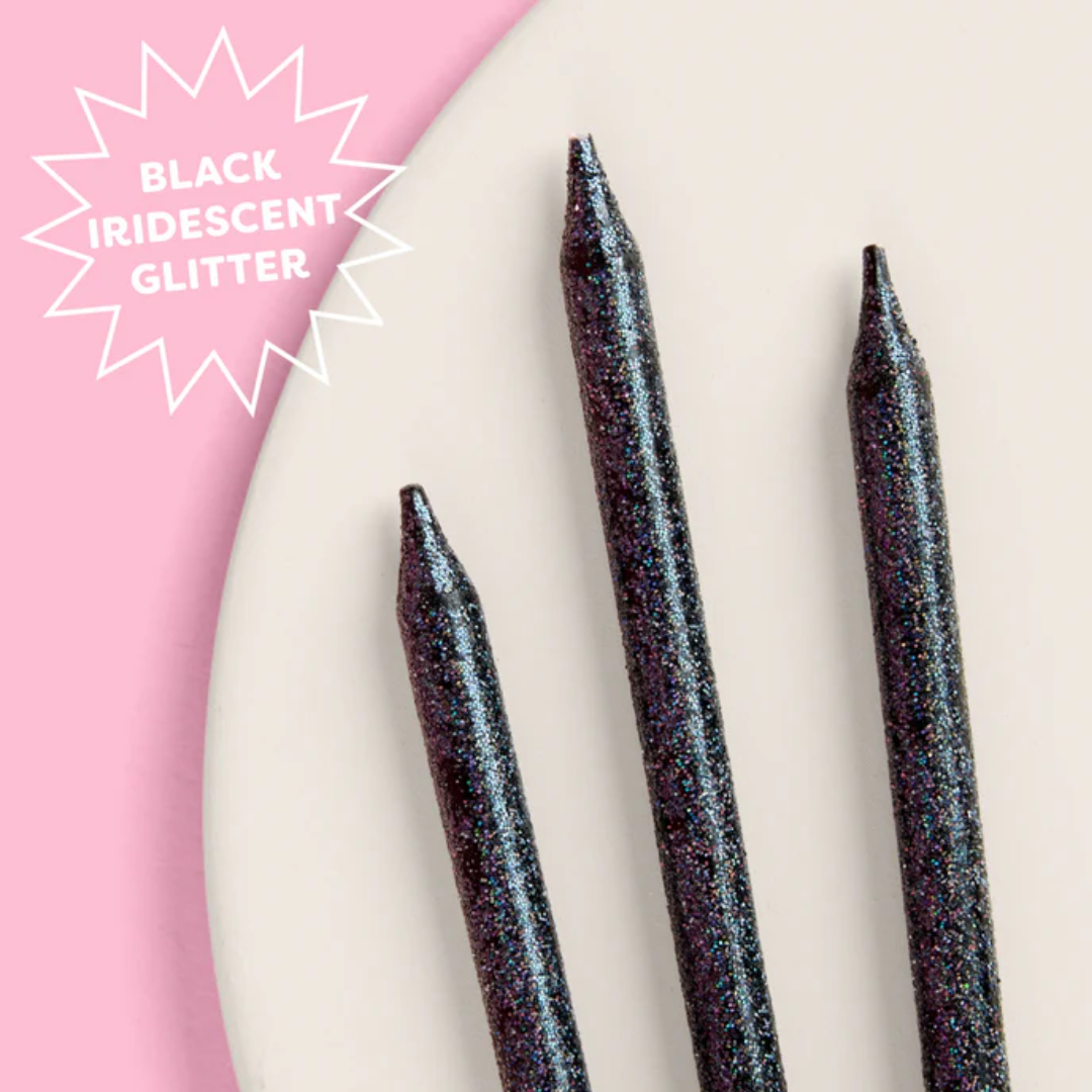 Midnight Sparkle Candles