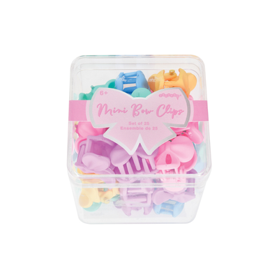 Mini Bows Clips Set