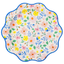Multicolor Full Floral Pattern Dinner Plates