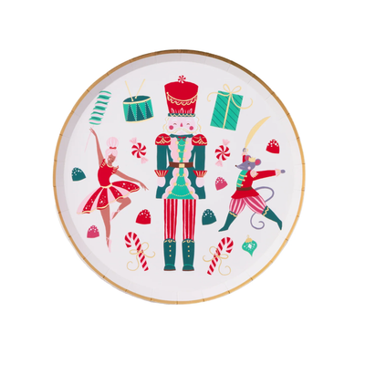 Nutcracker Dessert Plates