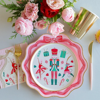 Nutcracker Dessert Plates