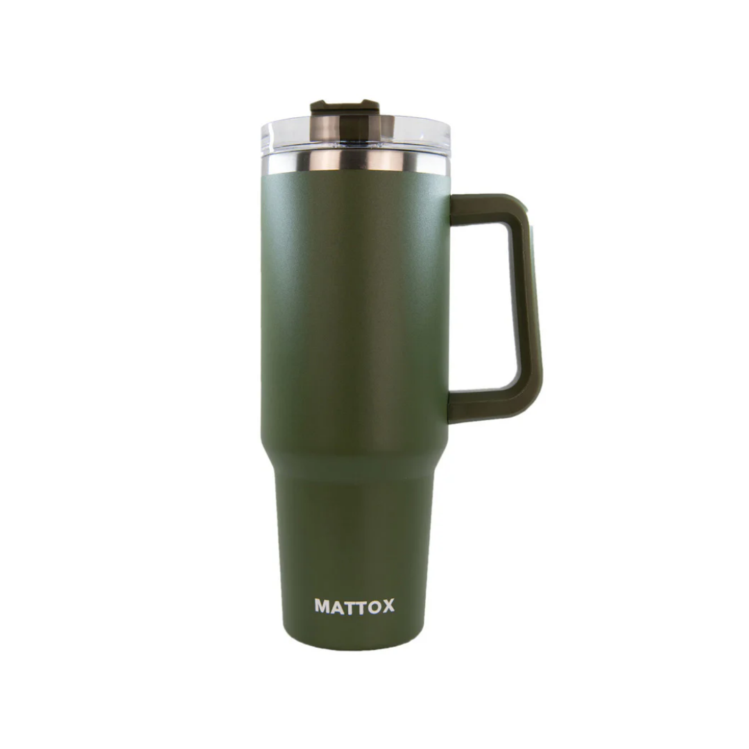 Olive Green Tumbler Cup for Men