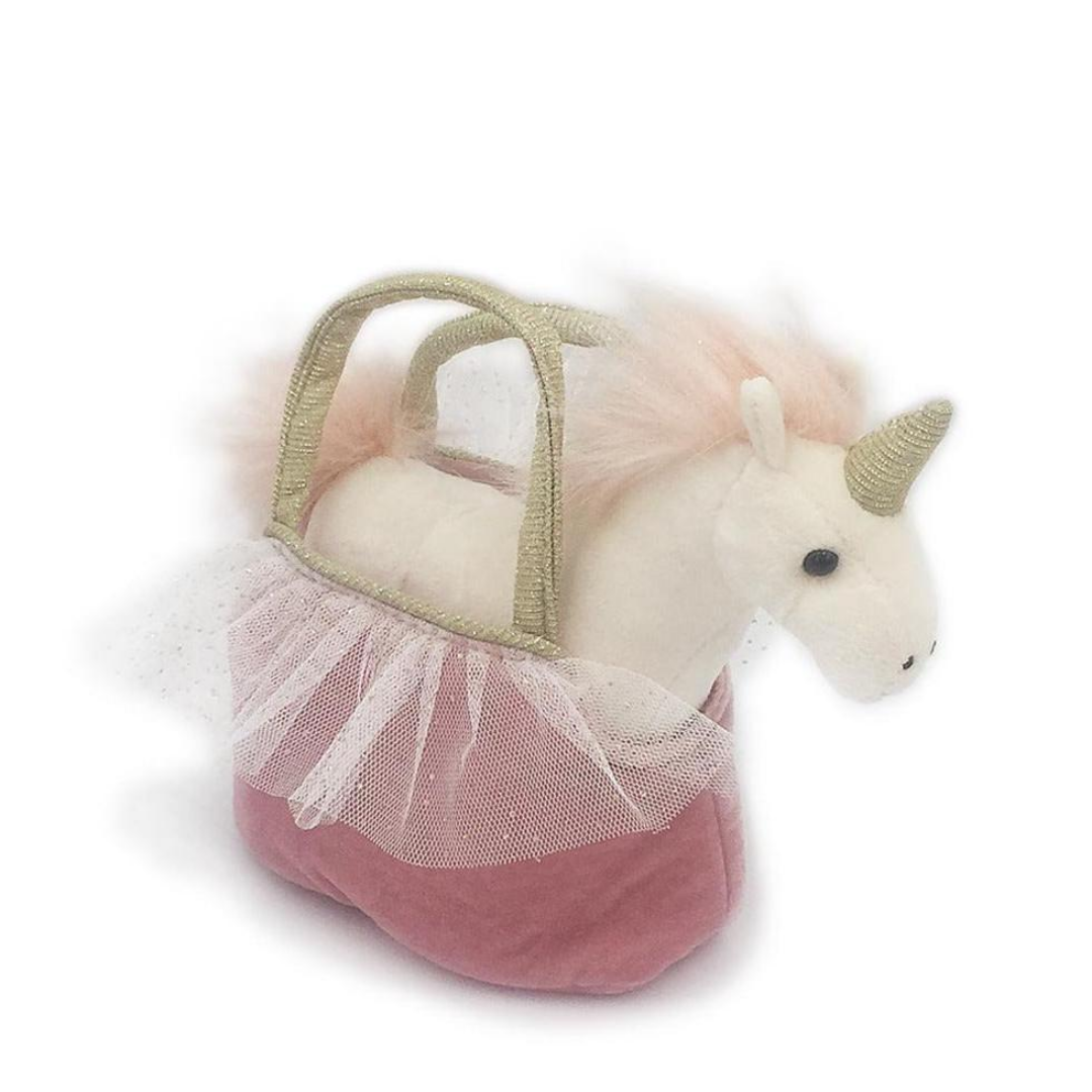 Unicorn Plush Toy in Purse