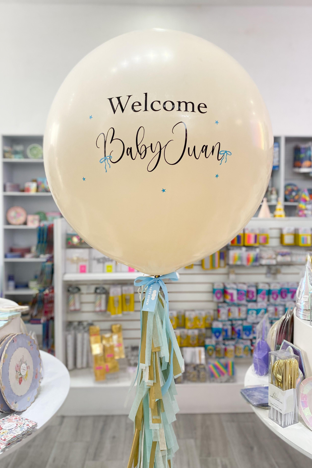 Látex Jumbo Beige Welcome Baby