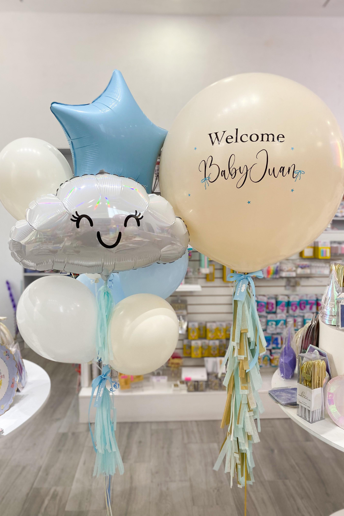 Bouquet de Látex Jumbo Beige Welcome Baby