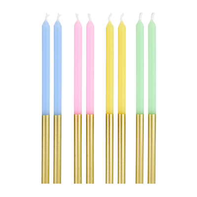 Velas Altas Pastel