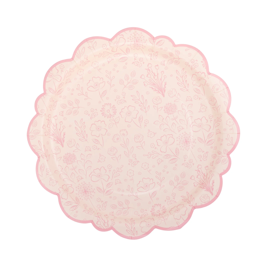 Pembroke Pink Floral 10" Plate