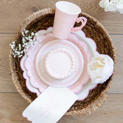 Pembroke Small Pink Floral 7" Plate