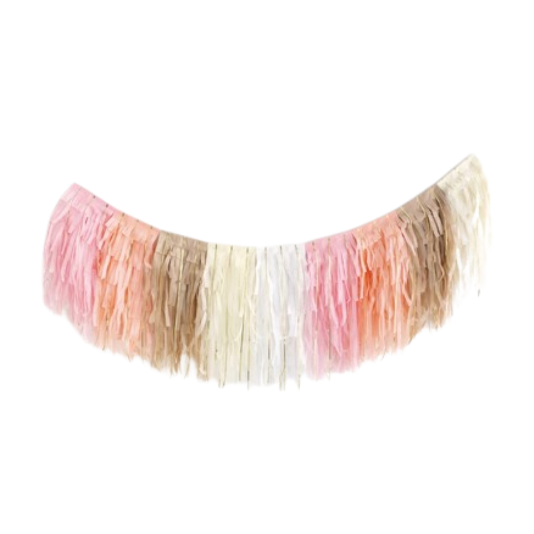 Pink Fringe Garland