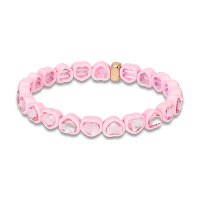 Pink Heart Bracelet