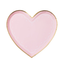 Pink Heart Plate