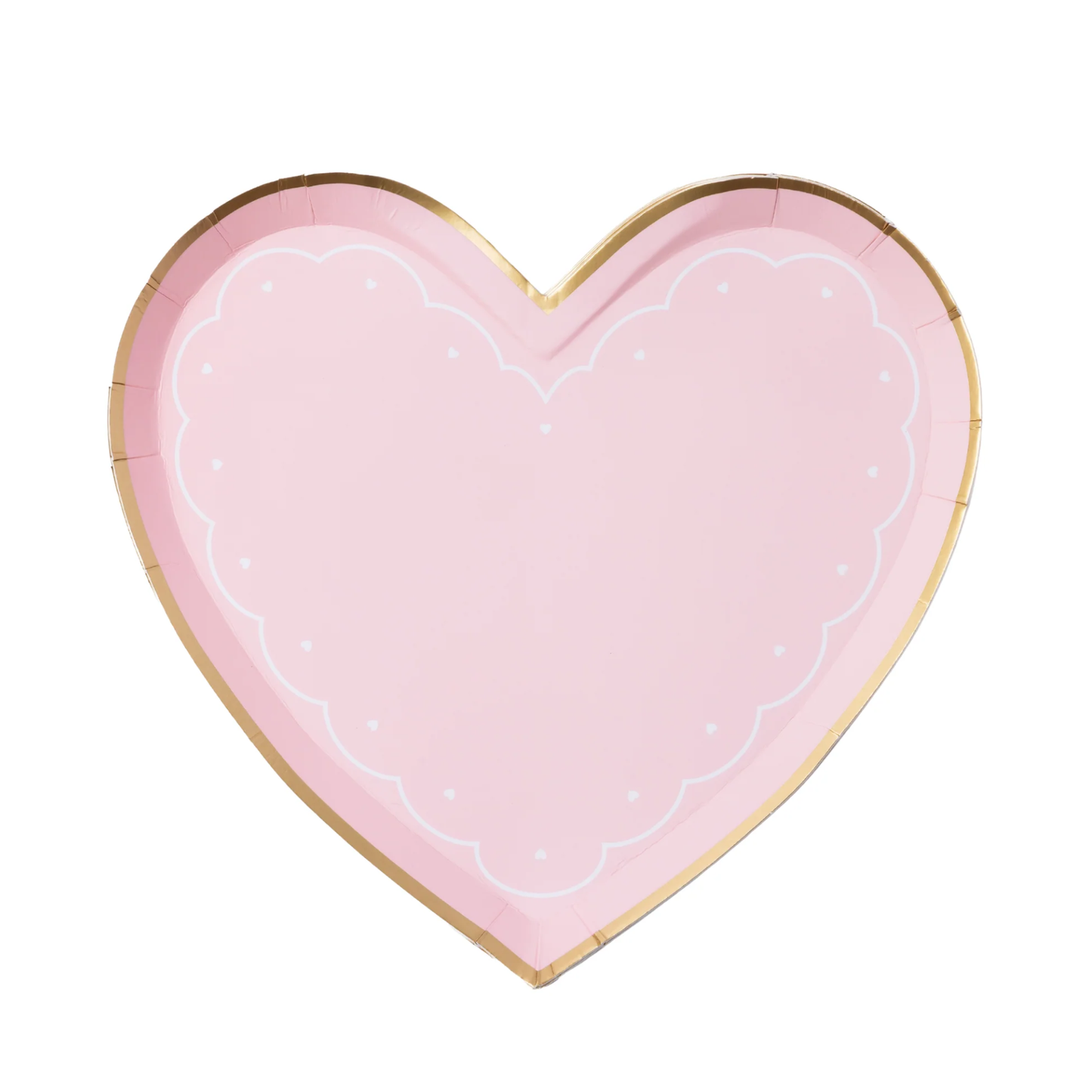 Pink Heart Plate