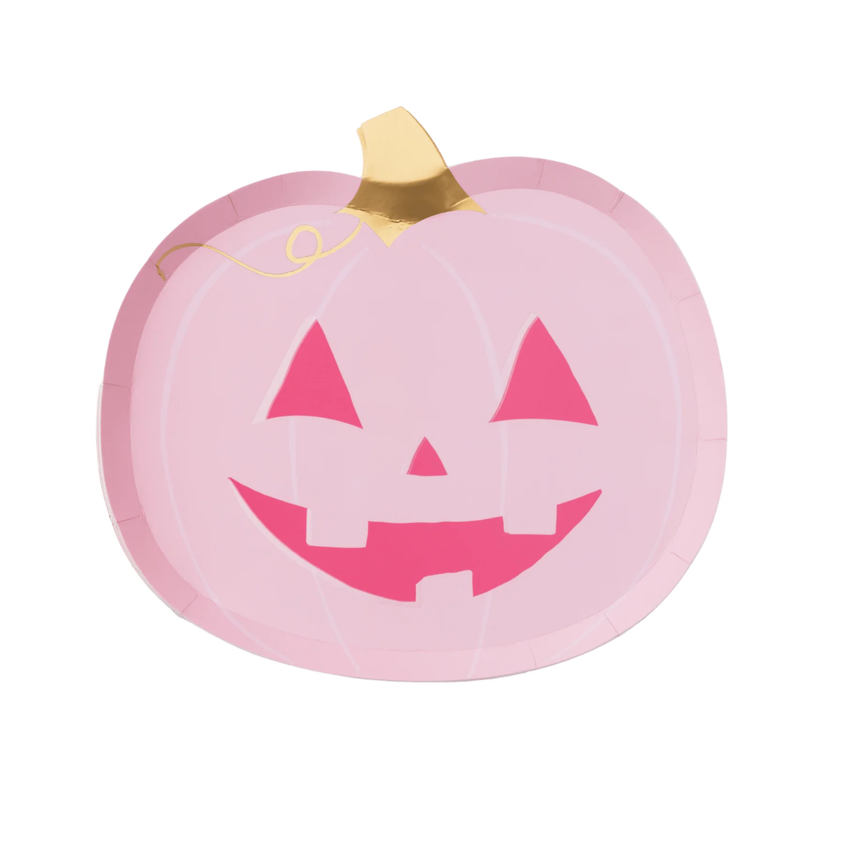 Pink Jack-O-Lantern Small Plates