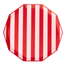 Pink & Red Striped Dinner Plates