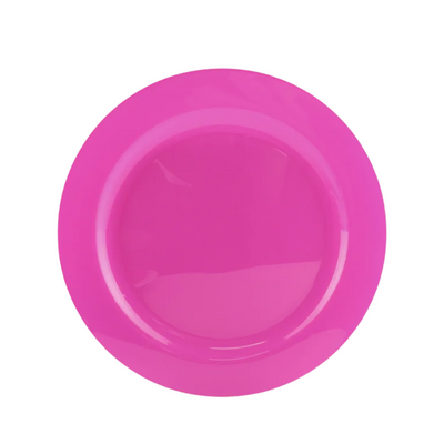 Plate 10" Pink Translucent (Copia)