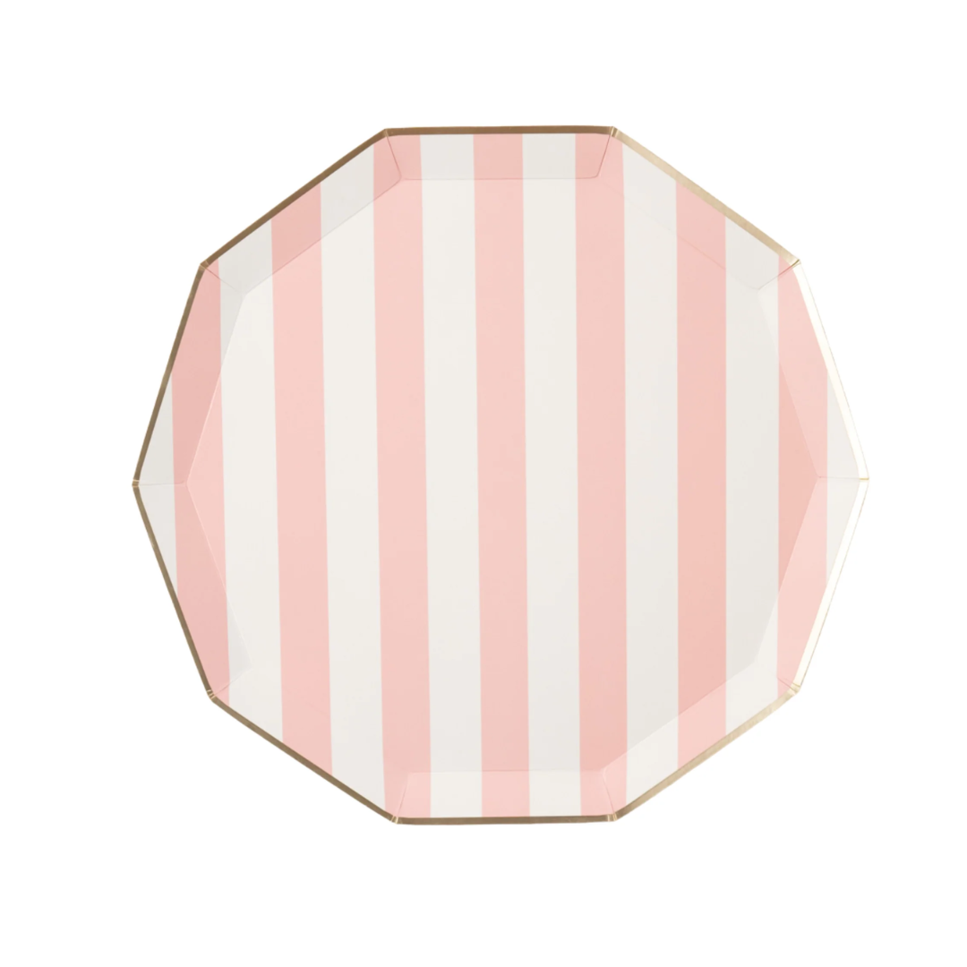 Plato 11" Pink Stripes