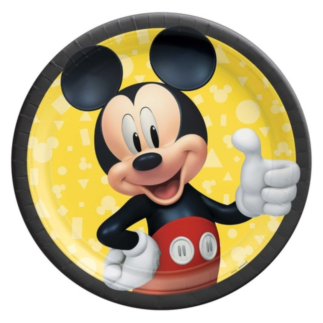 Plato 9" Mickey Mouse