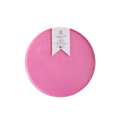 Plato Rosa Pastel 7" Tinmarin