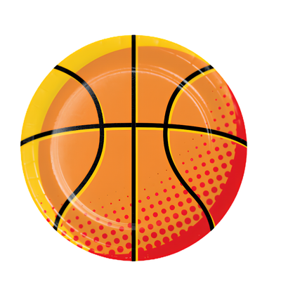 Platos 9" Basketball Spirit