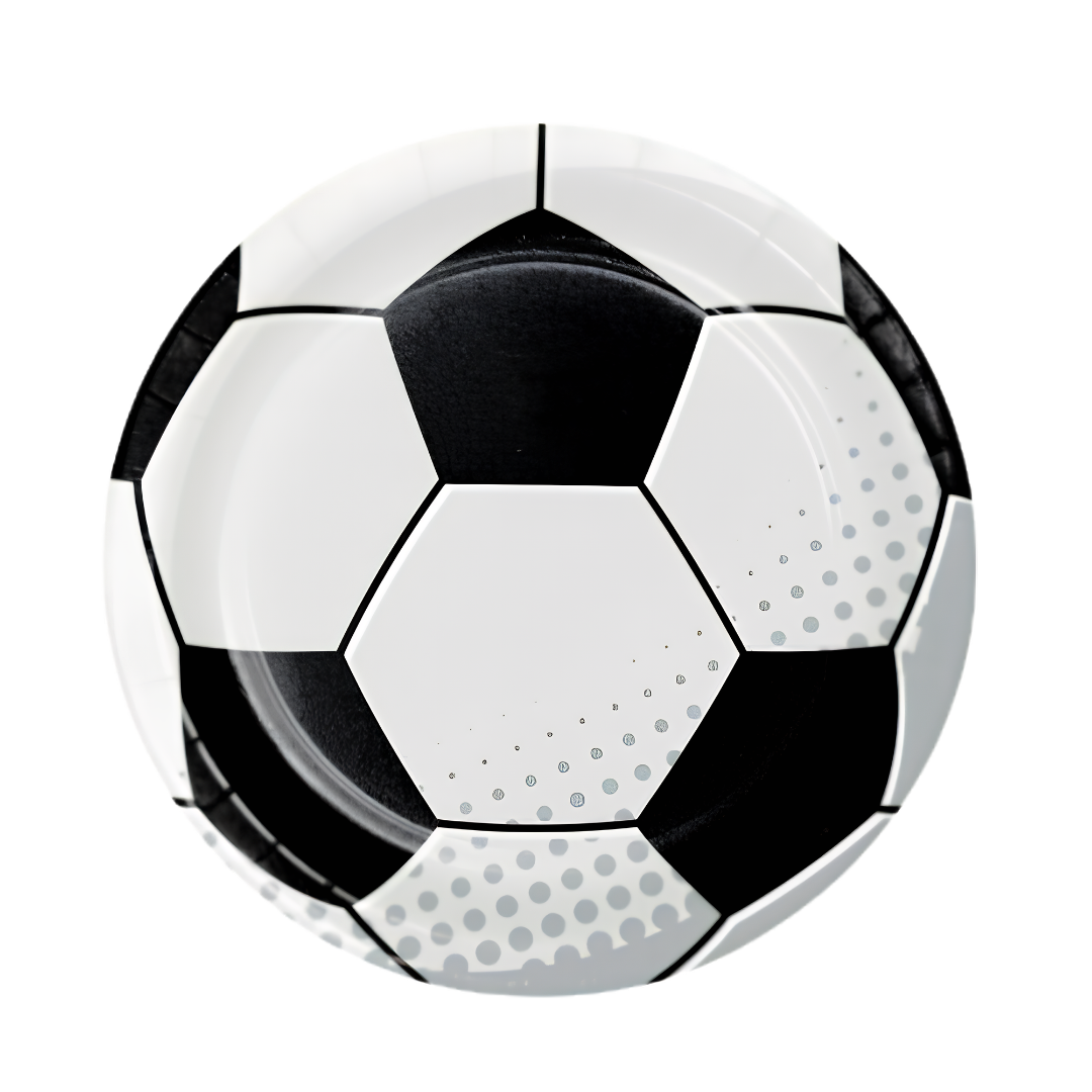 Platos 9" Soccer Spirit