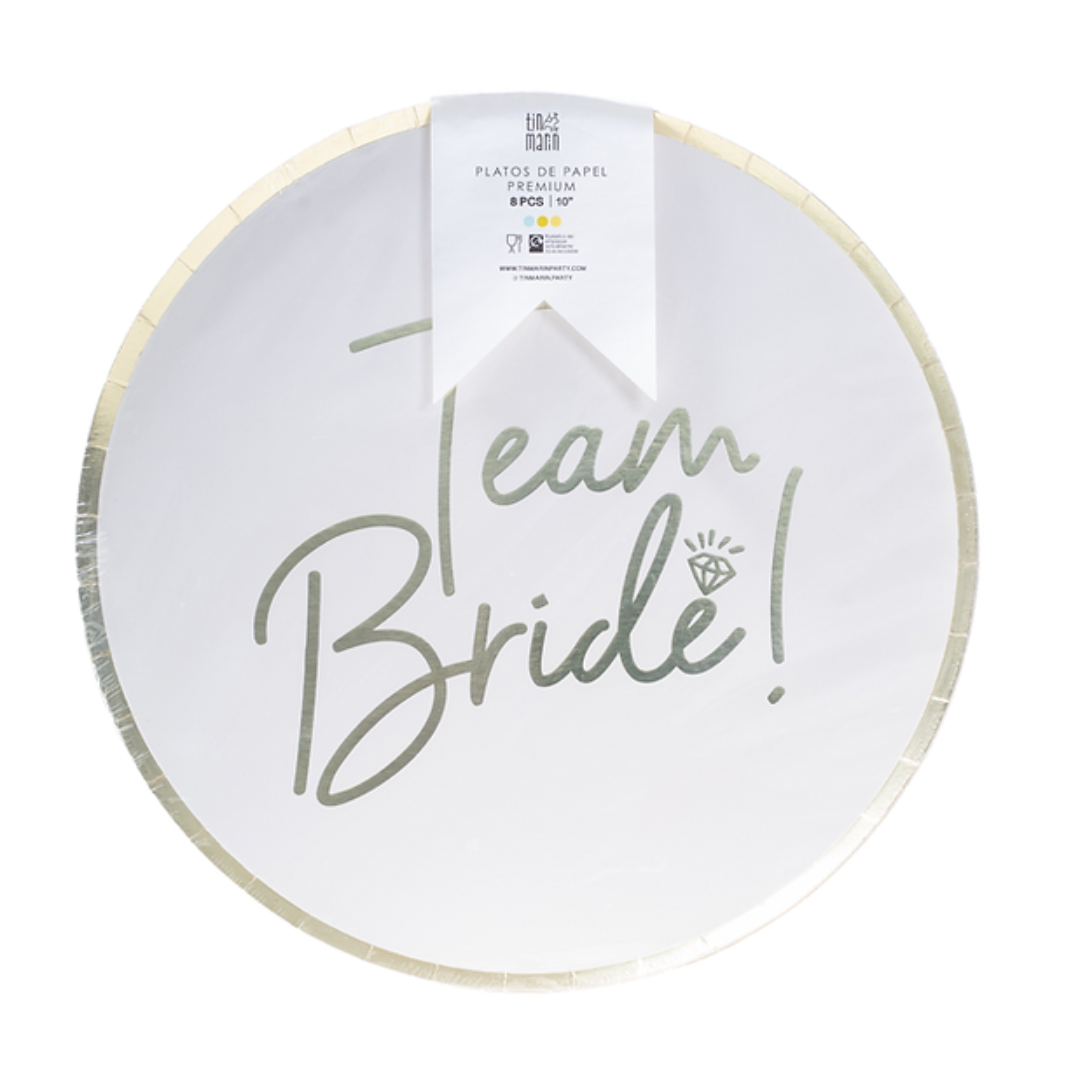 Platos Premium Bride 10"