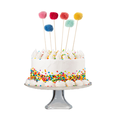 PomPom Cake Topper