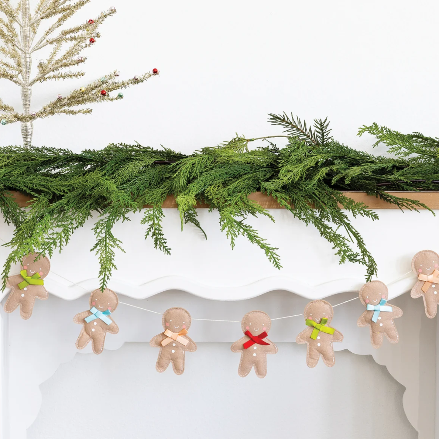 Puffy Gingerbread Banner