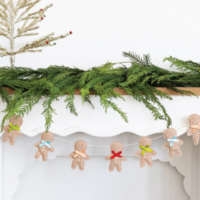 Puffy Gingerbread Banner