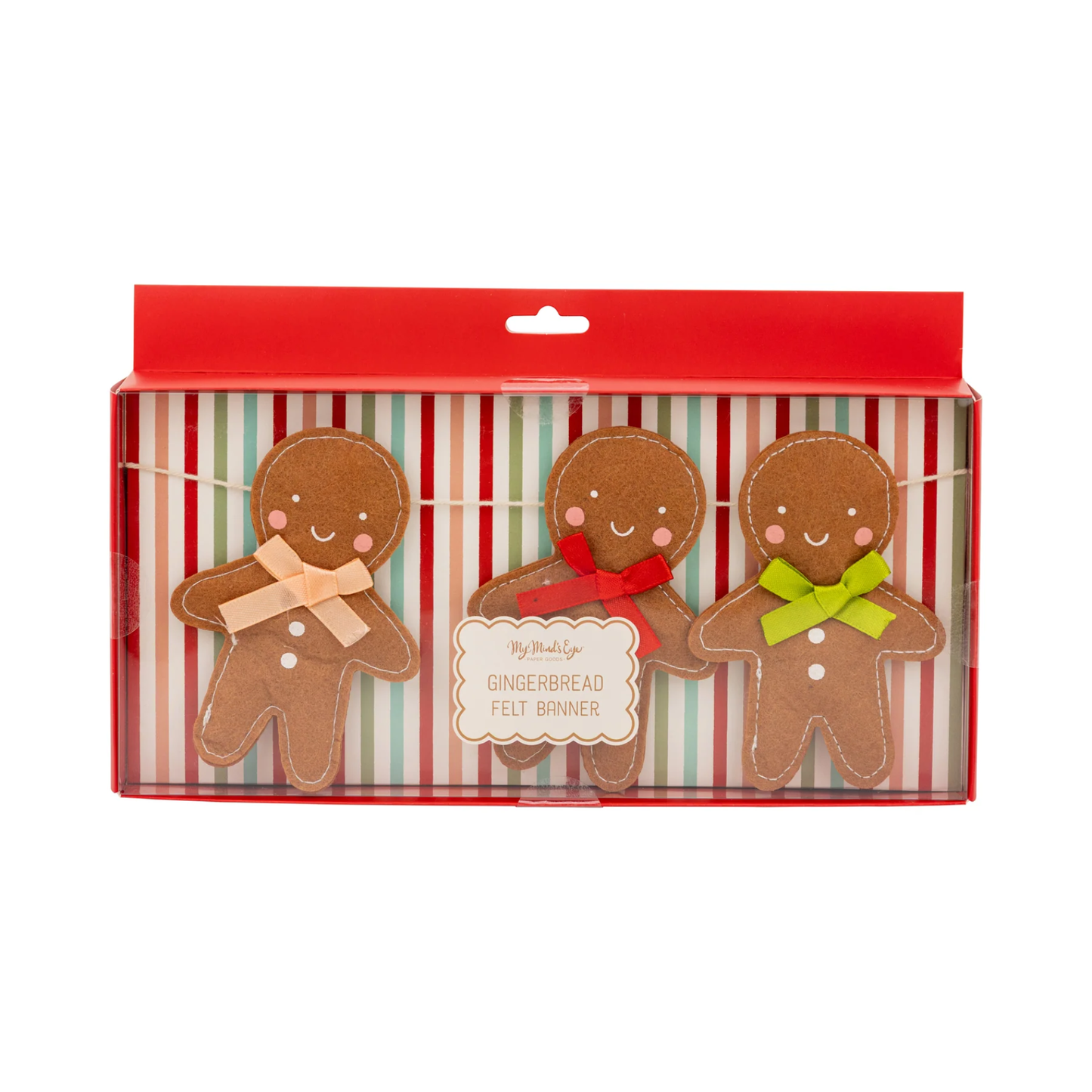 Puffy Gingerbread Banner