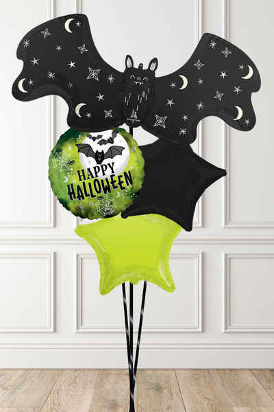 RAMILLETE GLOBO BIG BAT GREENS AND BLACK