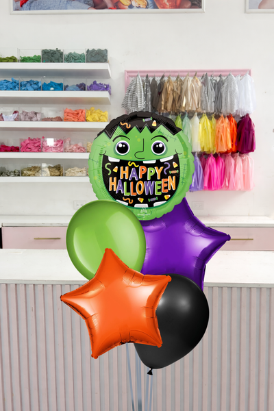 RAMILLETE GLOBOS FRANKIE HALLOWEEN