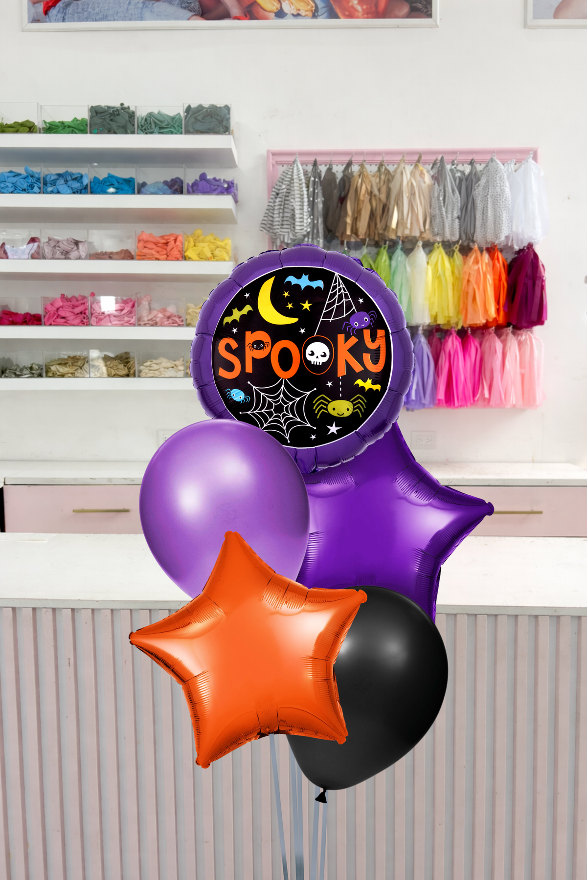 RAMILLETE GLOBOS SPOOKY