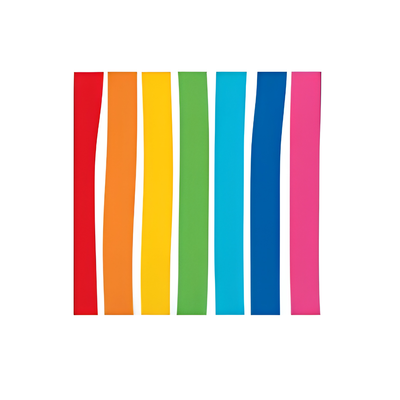 Rainbow Cheer Napkin