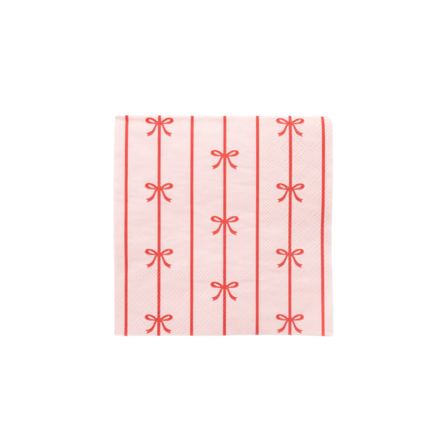 Red Bow Napkins